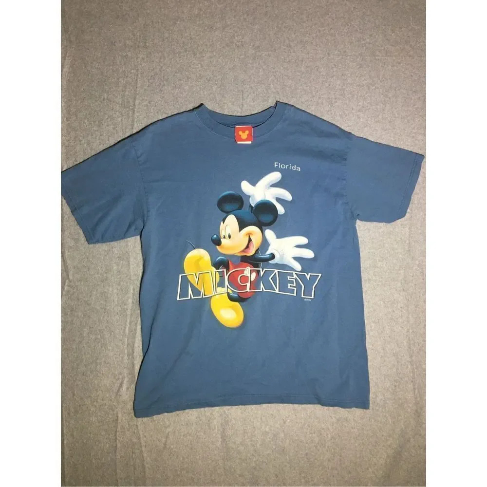 Womens Disney Shirt Large Vintage Tag Mickey Mouse Florida Walt Disney World
